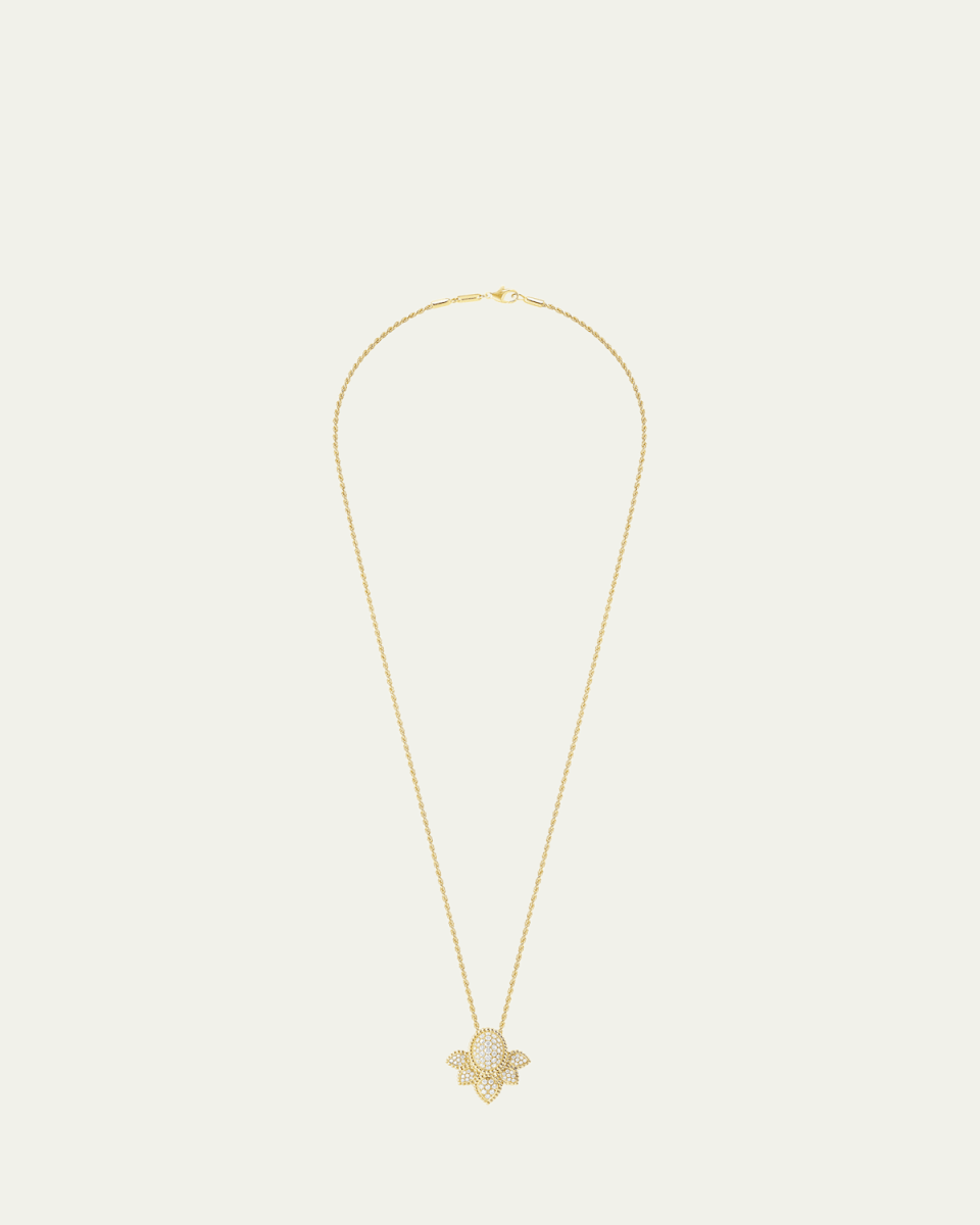 Serpent Boheme 18K Yellow Gold Diamond Pendant Necklace